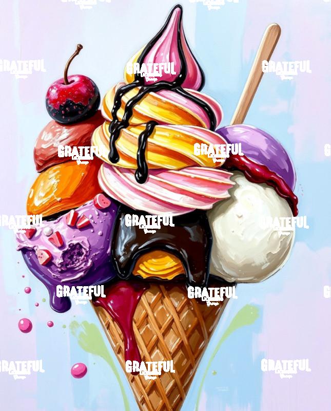 Super Sundae Ice Cream Cone