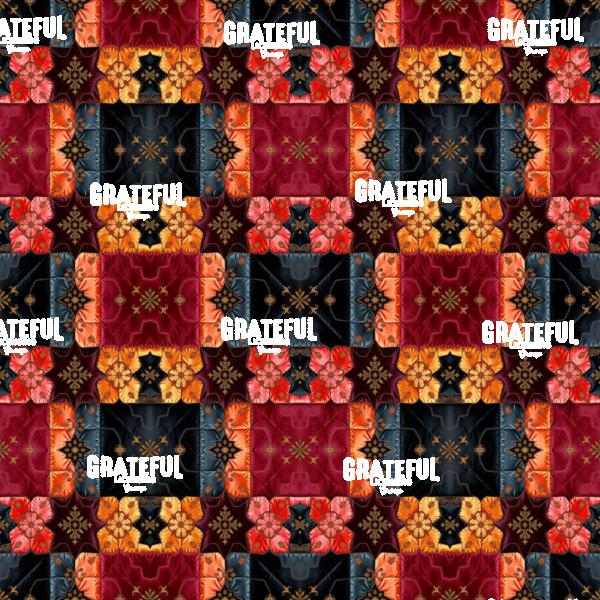 Satin and Gold Seamless Tile