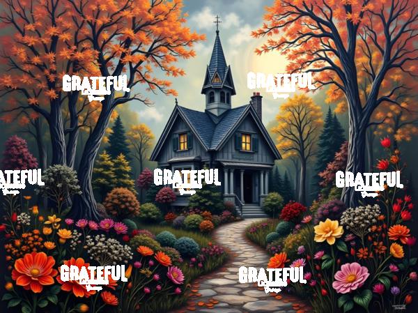 Autumn Victorian Cottage