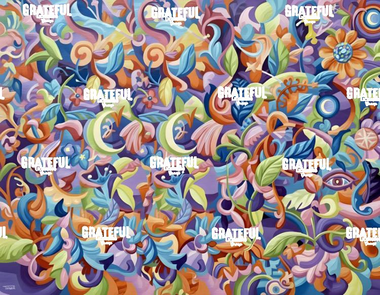 Pop Art Floral Pattern