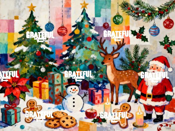 A Few Of My Favorite Things Christmas Art