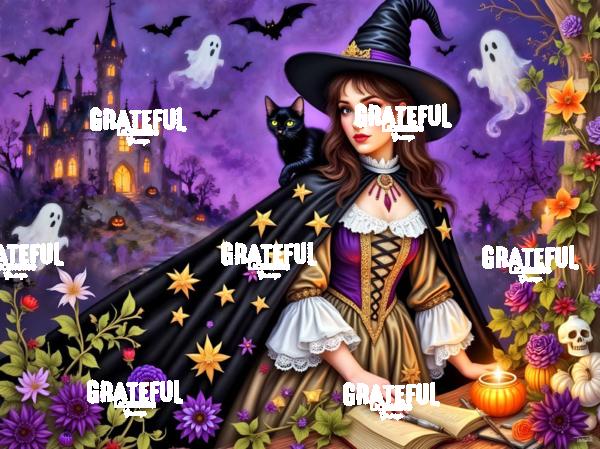 Haunted Magic Halloween Art