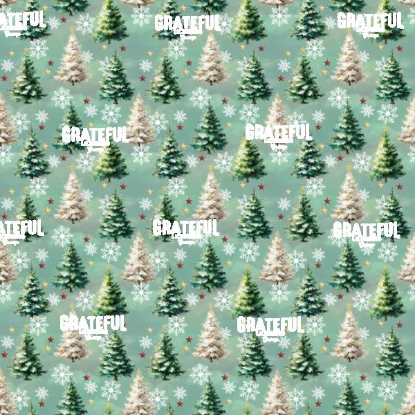 Christmas Tree Pattern Tile