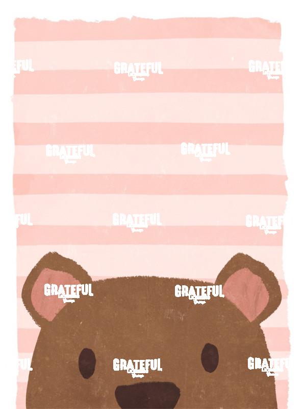 Nursery Woodland Curious Bear