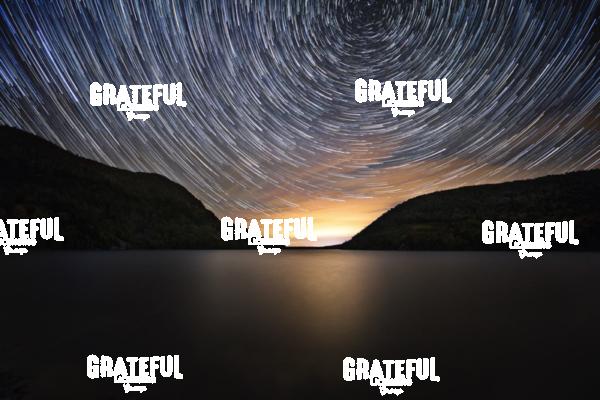 Star Trails over Acadia National Park