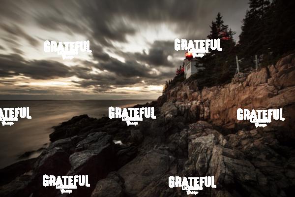Bass Harbor Lighthouse Sunset Acadia