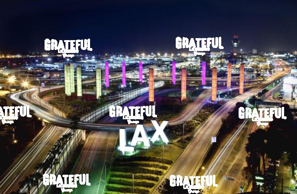 Above LAX after dark