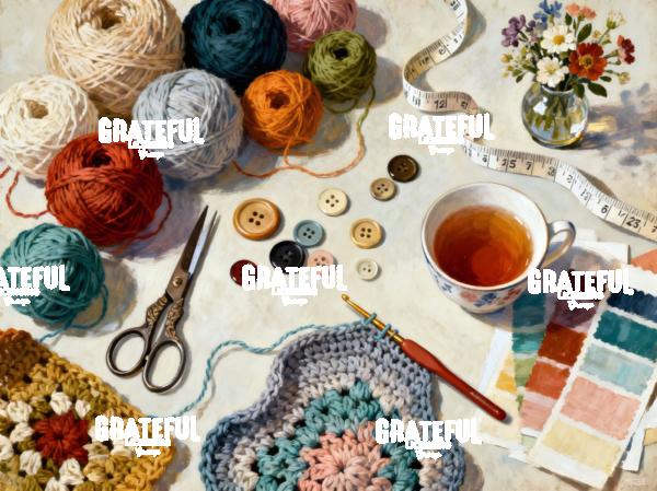 Afternoon Tea and Crochet