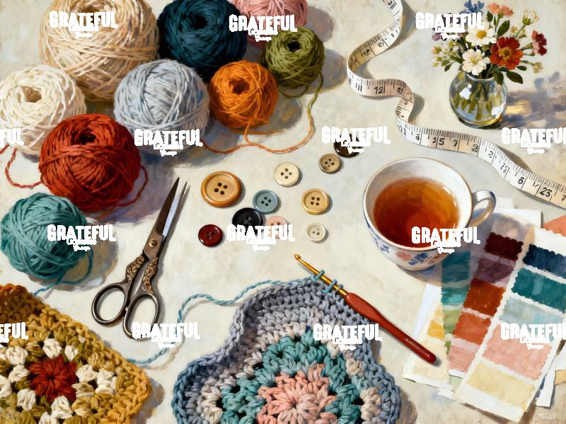 Afternoon Tea and Crochet