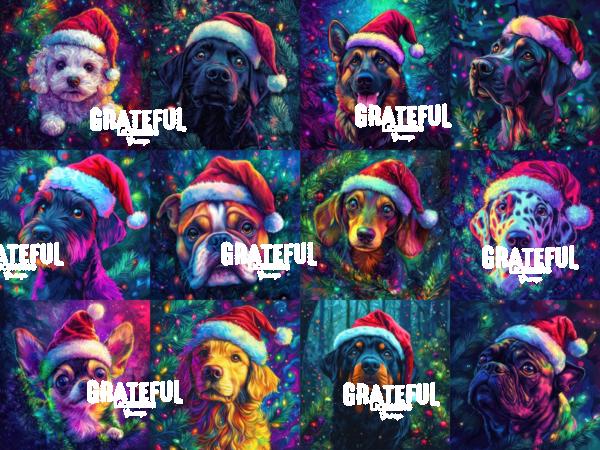 Christmas Dogs Twelve