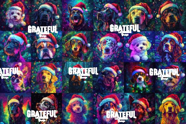 Christmas Dogs Twenty Four