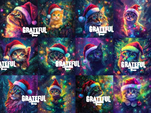 Christmas Cats Twelve