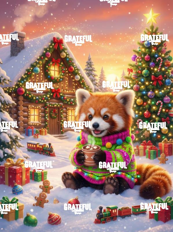 Red Panda Christmas
