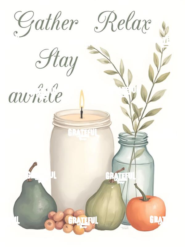 Mason Jar Candle - Relax