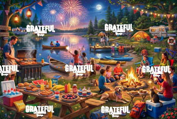 Fourth of July Camping