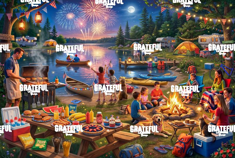 Fourth of July Camping