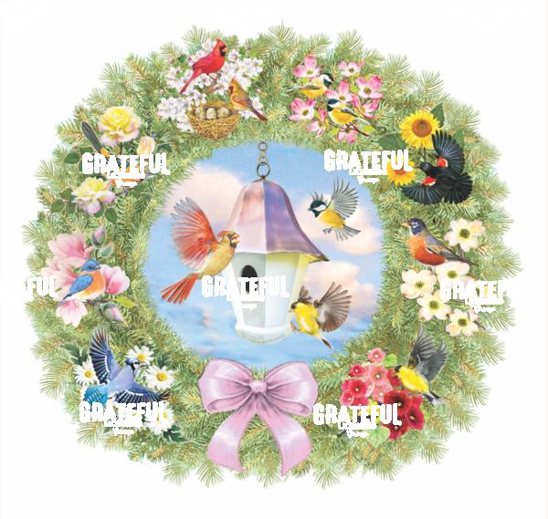 Spring Wreathe with Pine