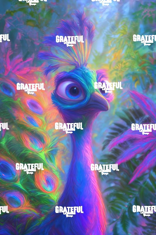 Peacock in the Jungle