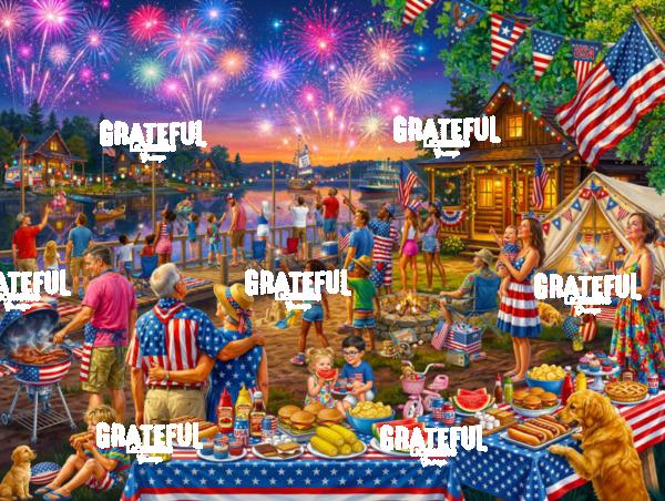 4th of July At The Lake