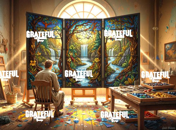 When Glass Becomes Light