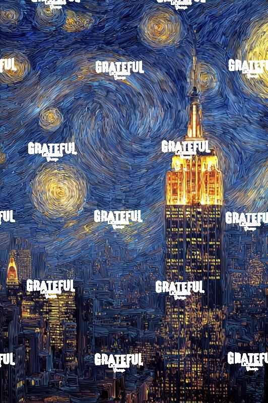 Van Gogh Empire State Building