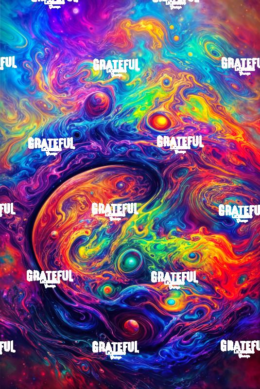 Liquid Cosmos Color Wheel