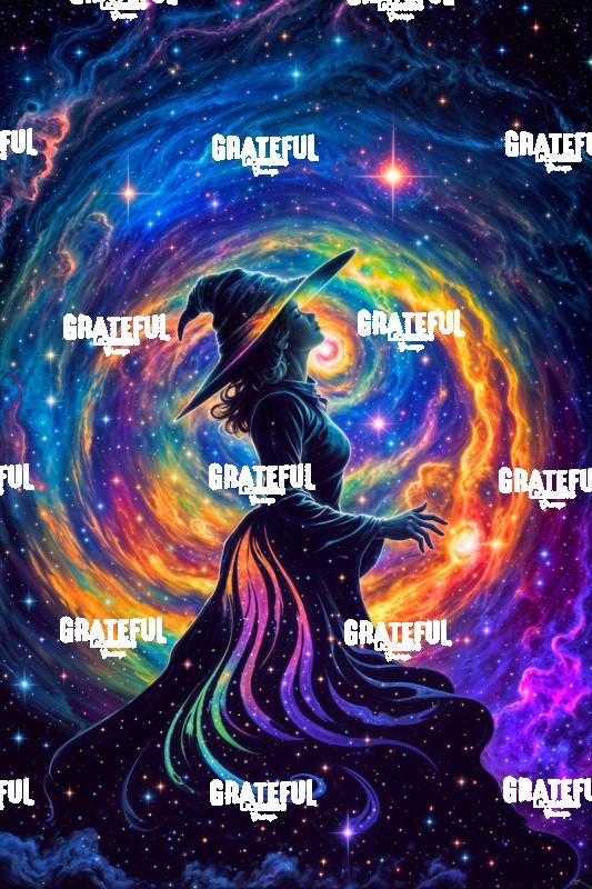 Cosmic Witch Silhouette