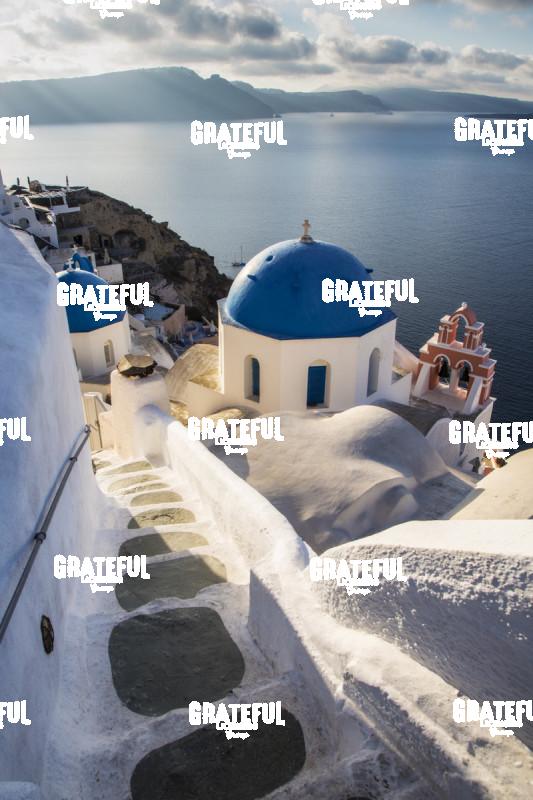 Blue Domed Churches of Santorini
