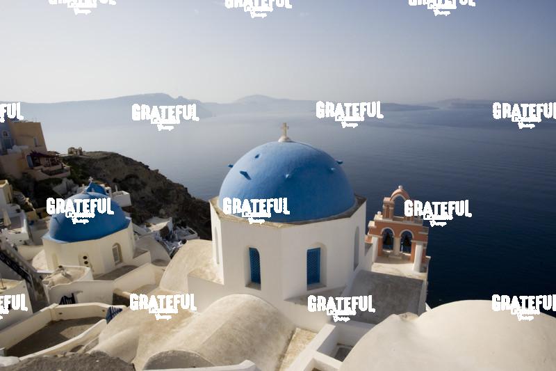 Blue Domed Churches of Santorini