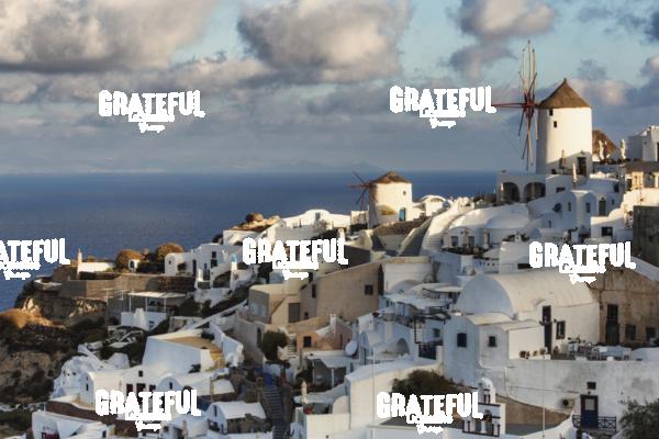 Stunning Santorini Sunset