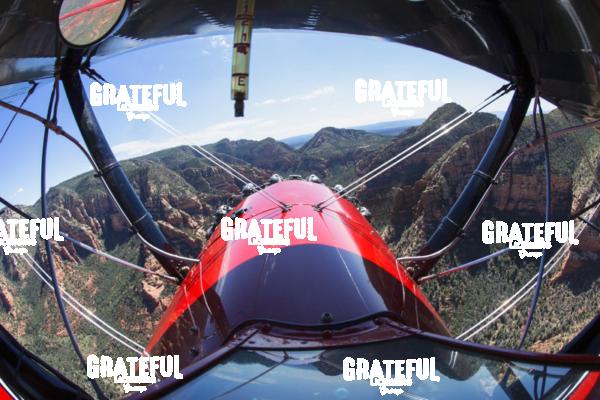 View from a Biplane Over Sedona 2
