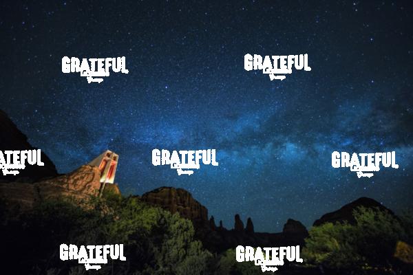 The Milky Way above the Chapel of the Holy Cross in Sedona, Arizona 5