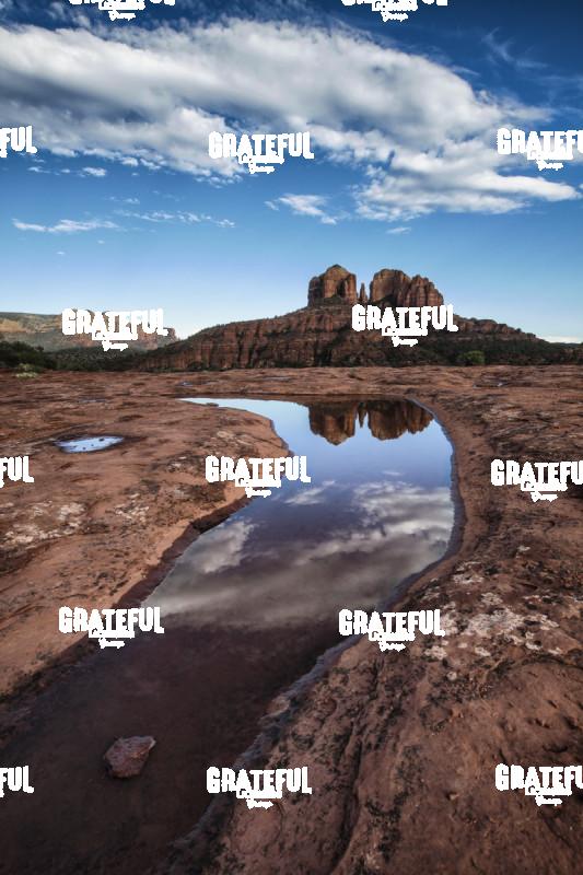 Flaming Cathedral Rock in Sedona 6