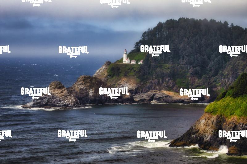Haceta Lighthouse on the Coast of Oregon