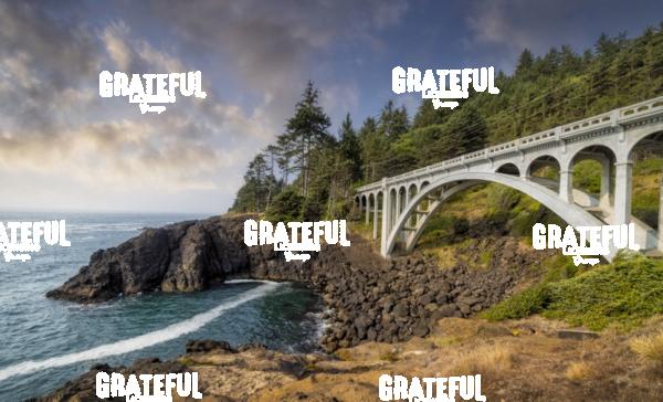 Rocky Creek Bridge on the Oregon Coast