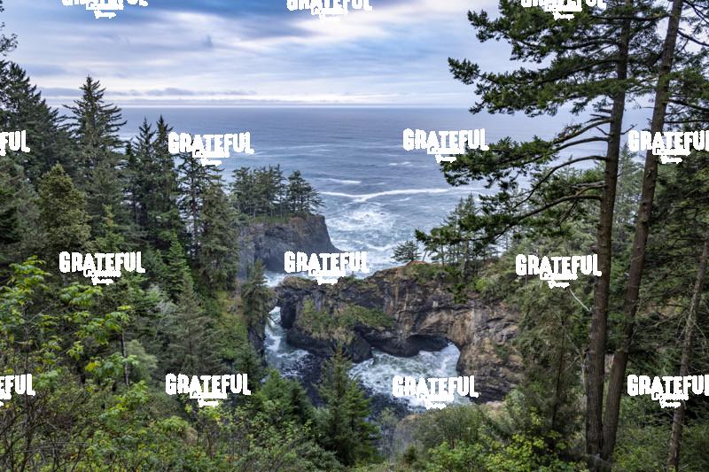 Natural Bridges on the Oregon Coast