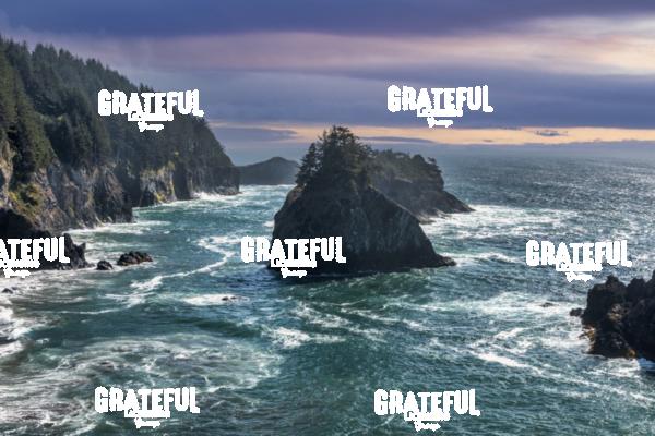 View from Arch Rock on the Oregon Coast