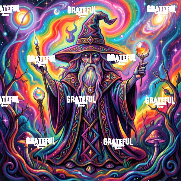 Cosmic Rainbow Wizard