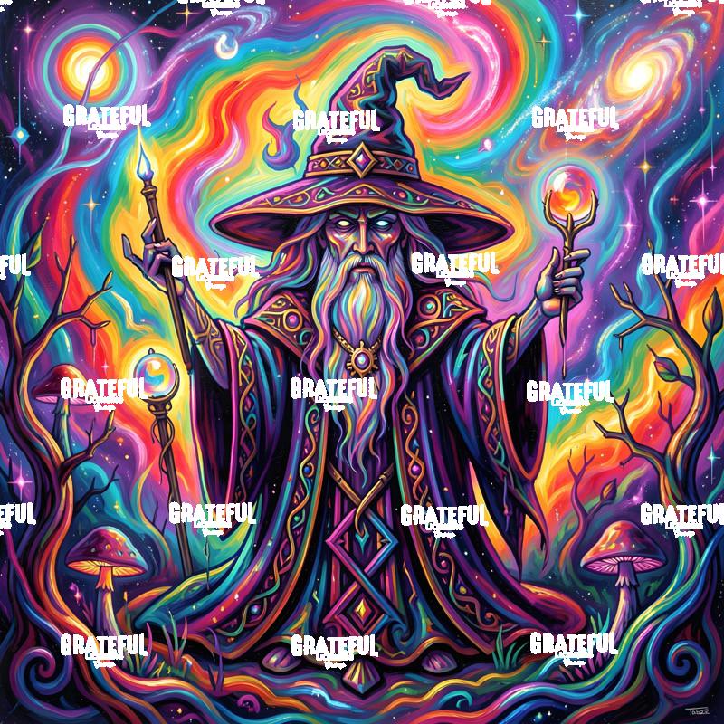 Cosmic Rainbow Wizard