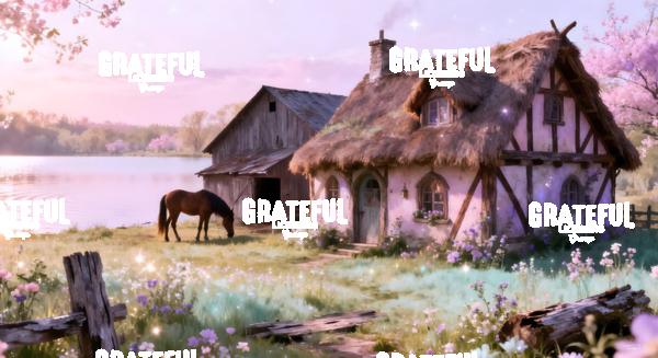 Witch's Cottage In Pink