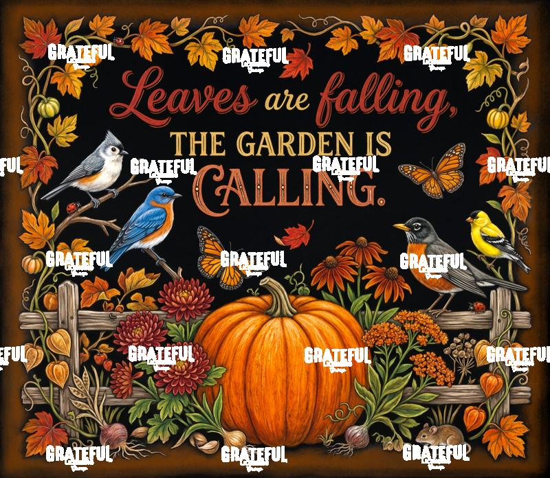 Leaves are Falling Garden is Calling