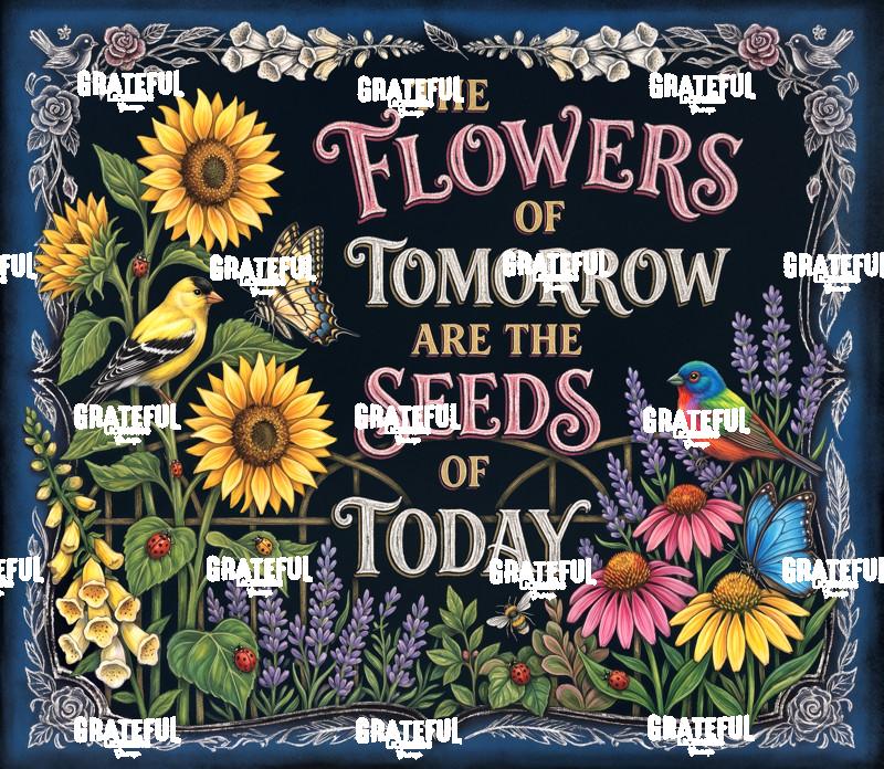 The Flowers of Tomorrow are the Seeds of Today