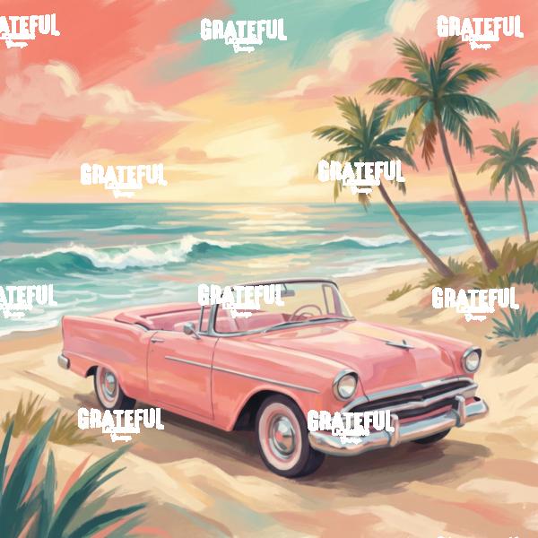 Classic Pink on the Beach