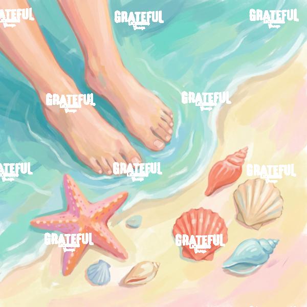 Seashells and Starfish at your Feet 2