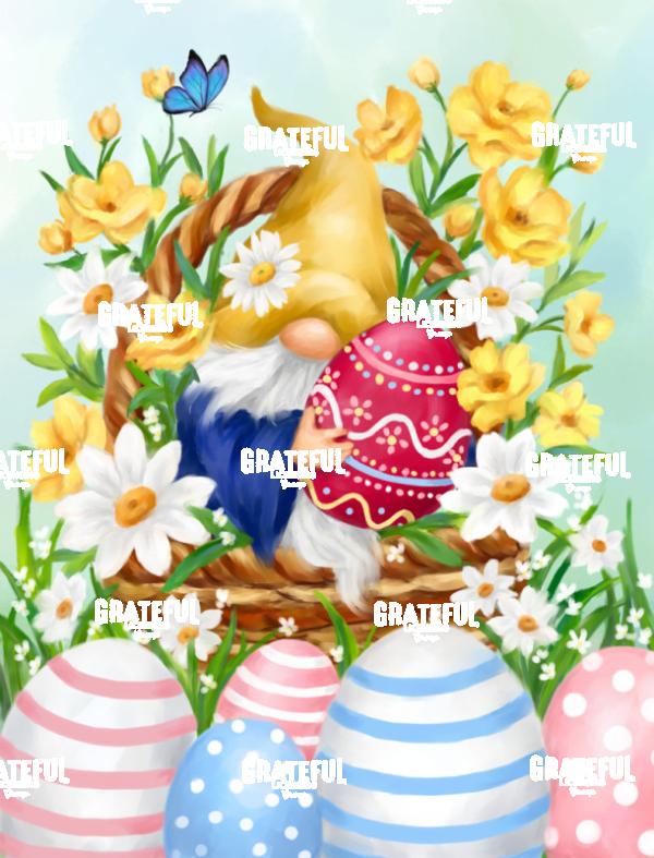 Easter Gnome in Basket