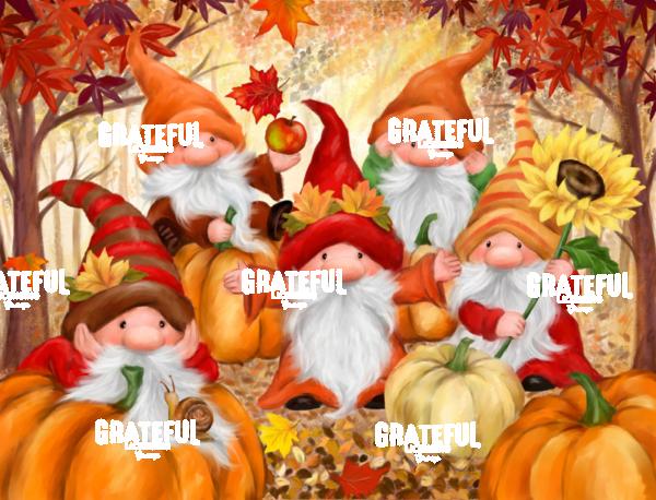 Autumn Cute Gnomes