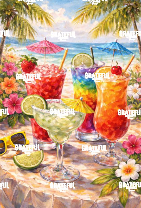 Drinks at the beach!