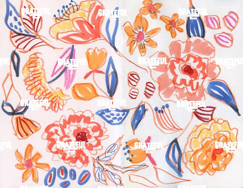 loose was crayon blooms