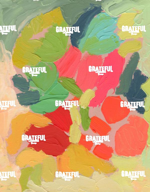 Juicy abstract blooms