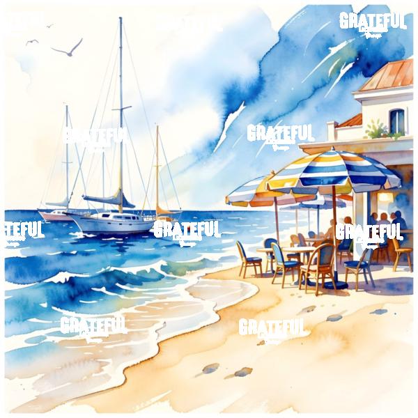 Sunny Beachside Cafe